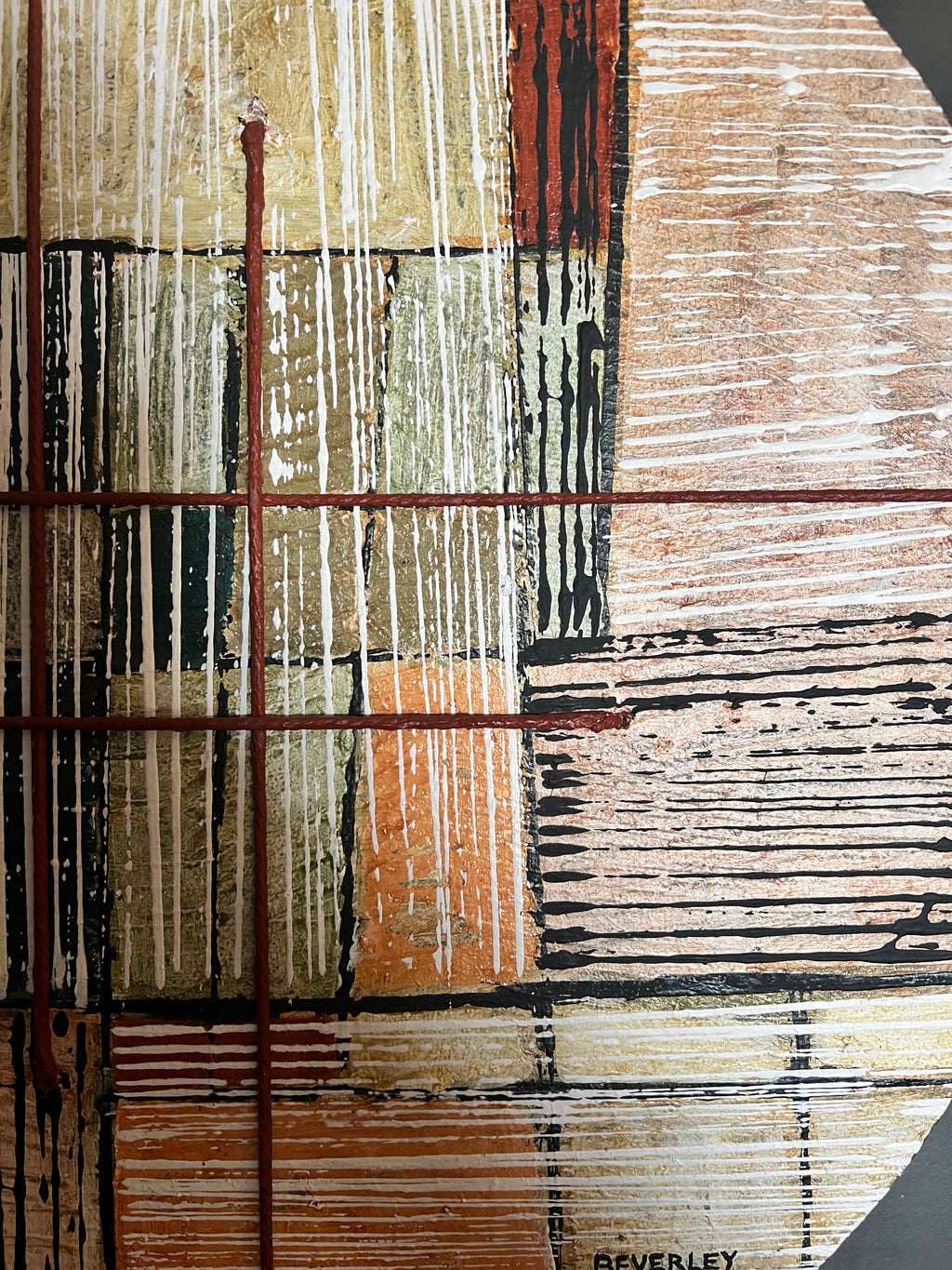 Beverley Peter Meyers Mixed Media Painting On Board