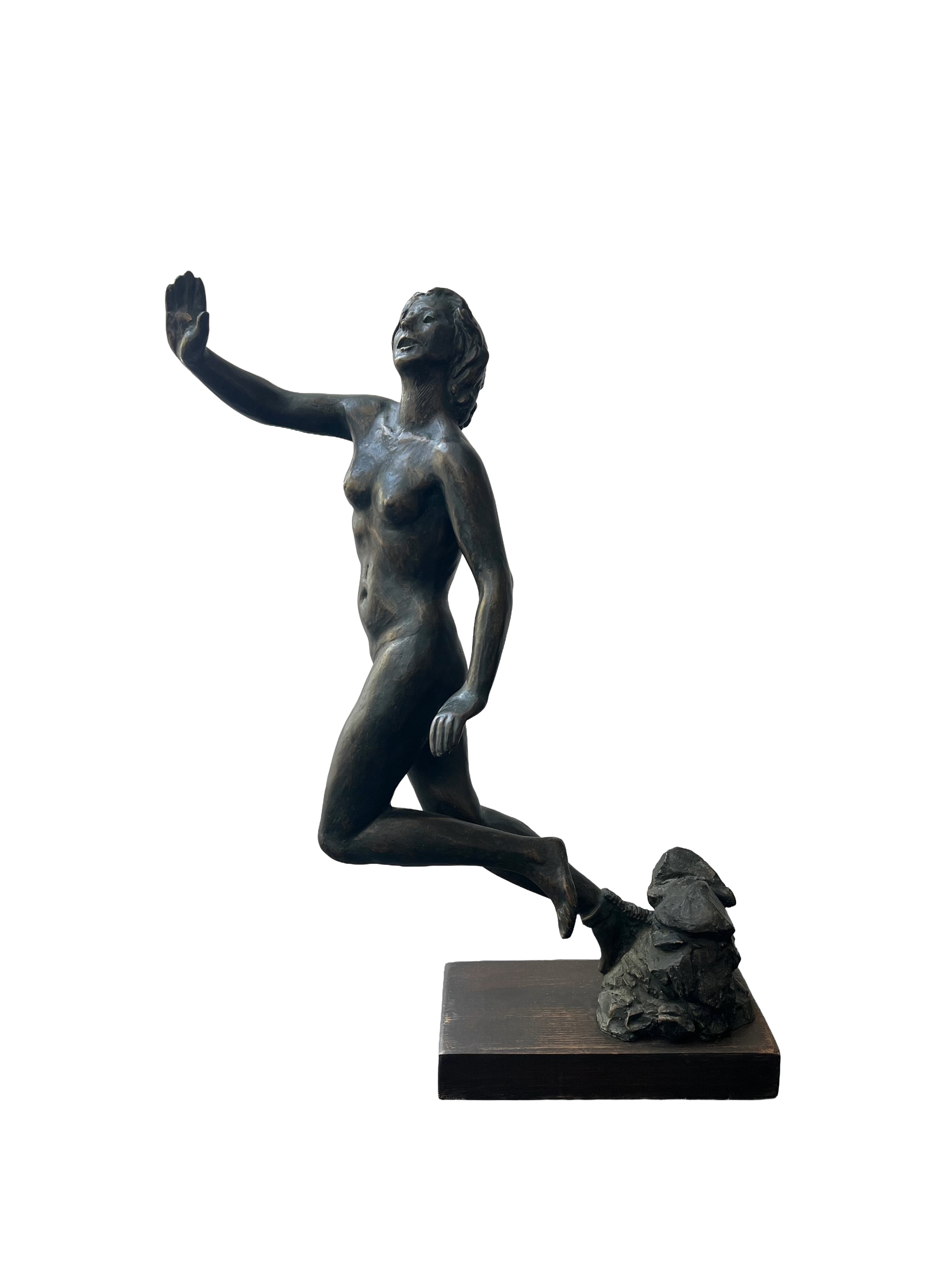 Hans Feibusch “Andromeda” Bronzed Composite Sculpture