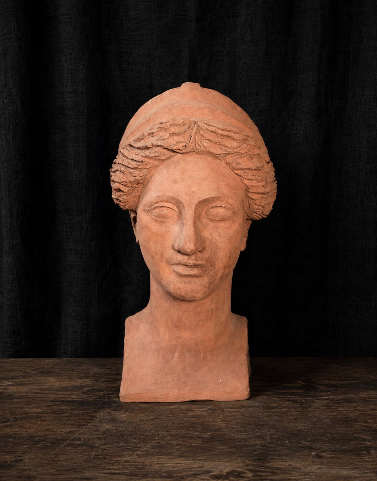 Guillaume Yvon Terracotta Head of Aphrodite