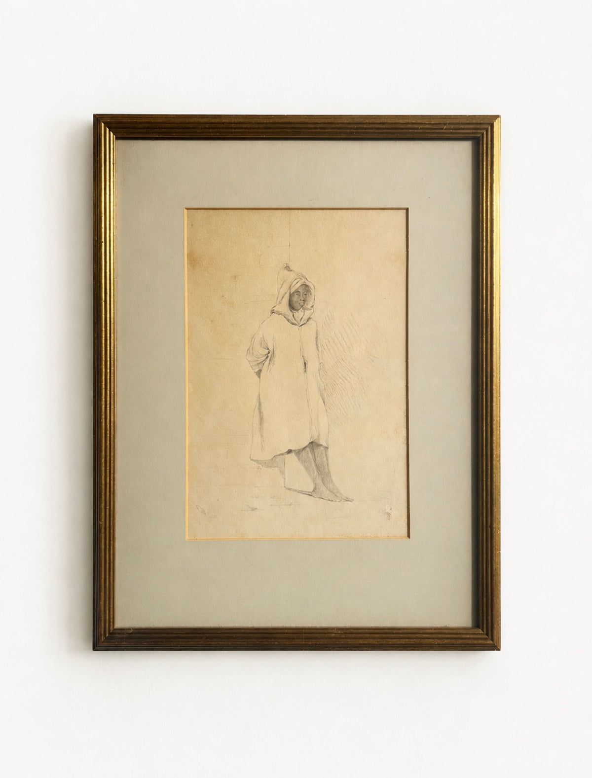 19th Century North African Study of a Young Boy