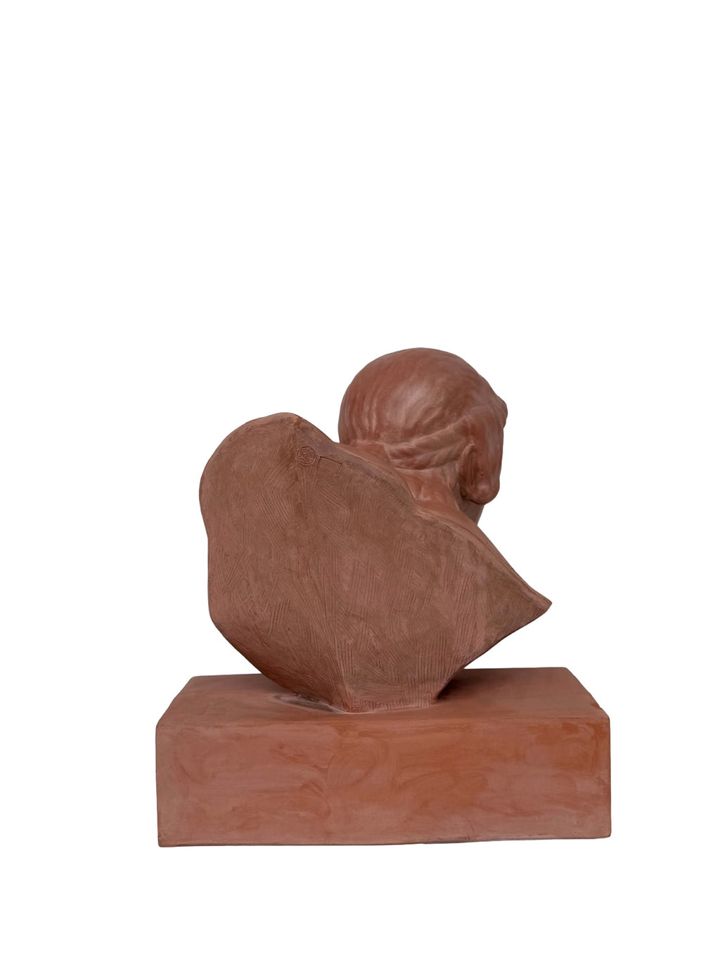 Terracotta Sculpture Of "The Wrath of Achilles" By Constant Roux.