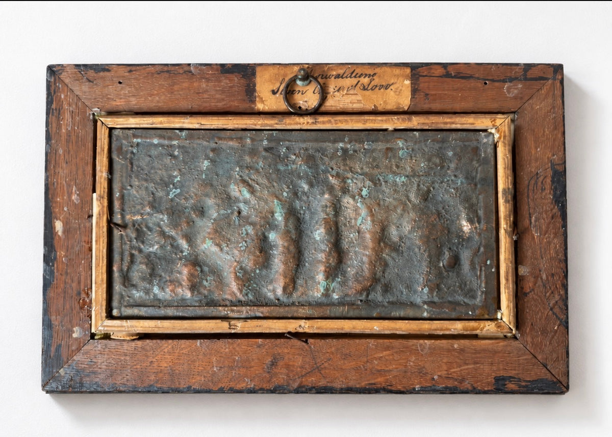 Pair of Grand Tour Bronze Plaques