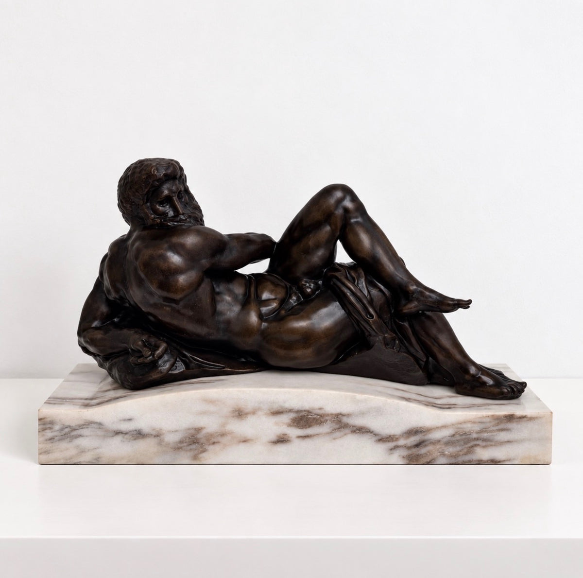 F. Barbedienne ‘Il Giorno’ Bronze Sculpture