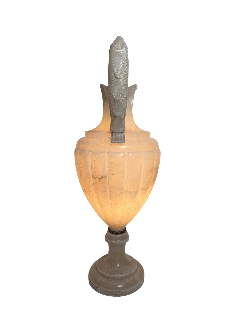 Alabaster Urn Table Lamp