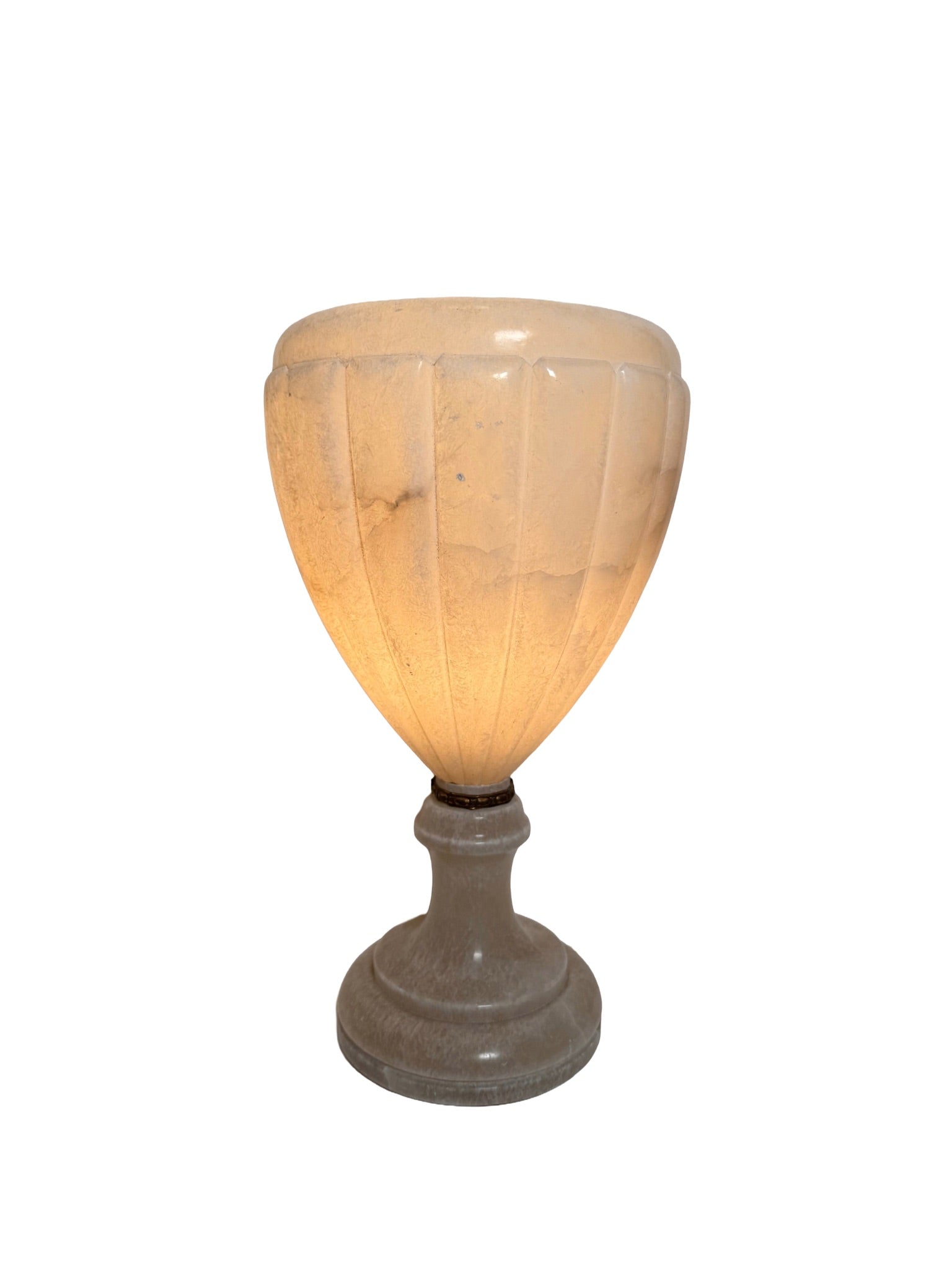 Alabaster Urn Table Lamp