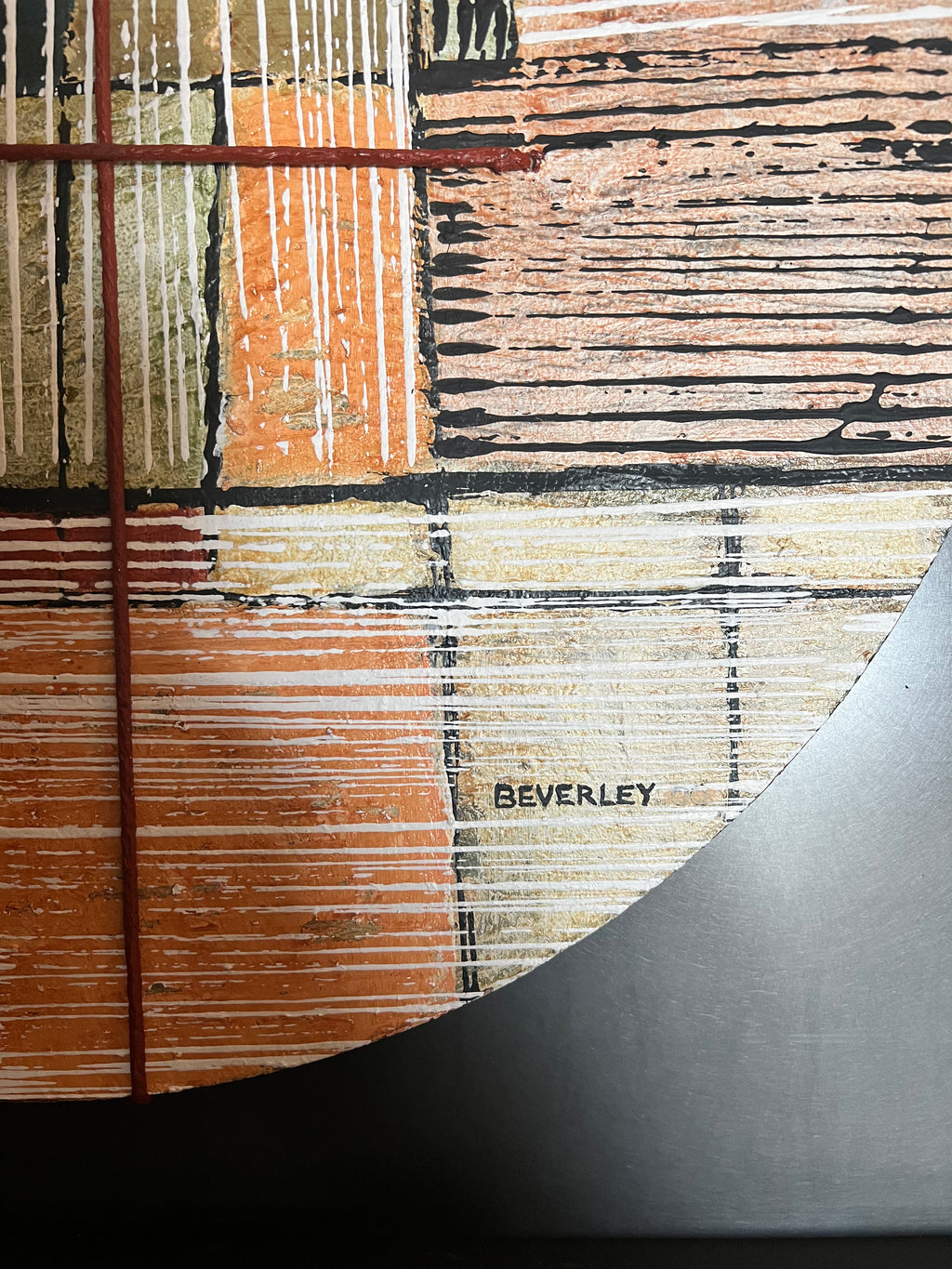 Beverley Peter Meyers Mixed Media Painting On Board