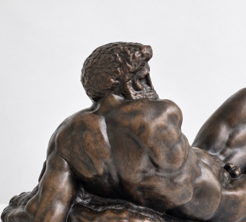 F. Barbedienne ‘Il Giorno’ Bronze Sculpture