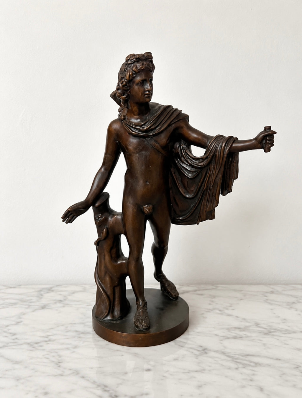 19th Century Grand Tour Bronze of Apollo