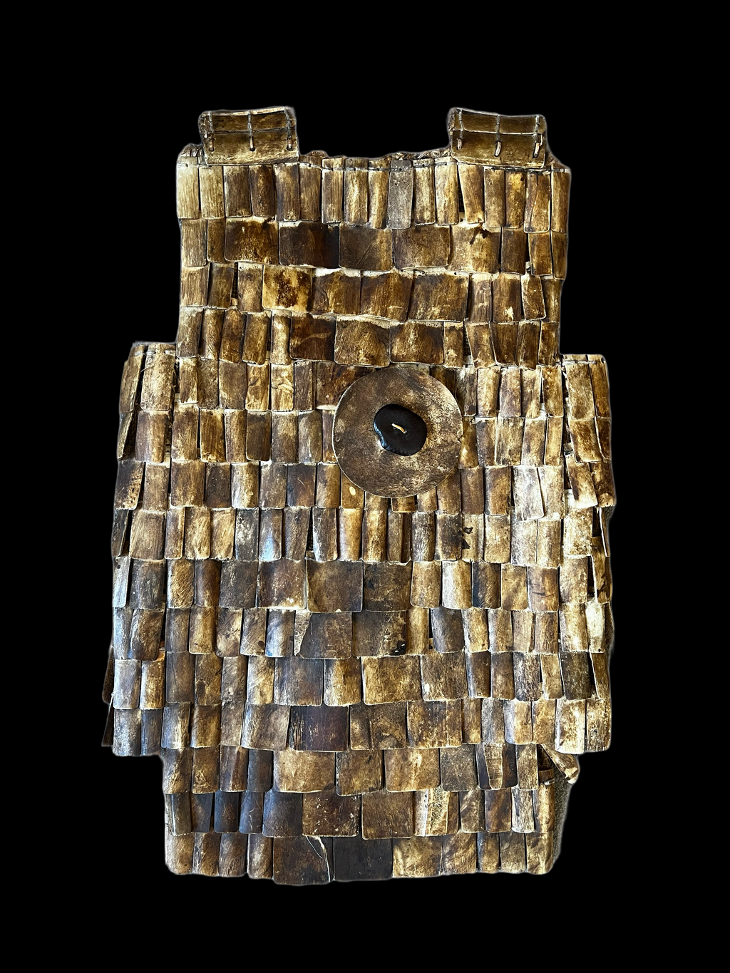 Sulawesi Toraja Water Buffalo Bone Armour War Vest Circa 1920s