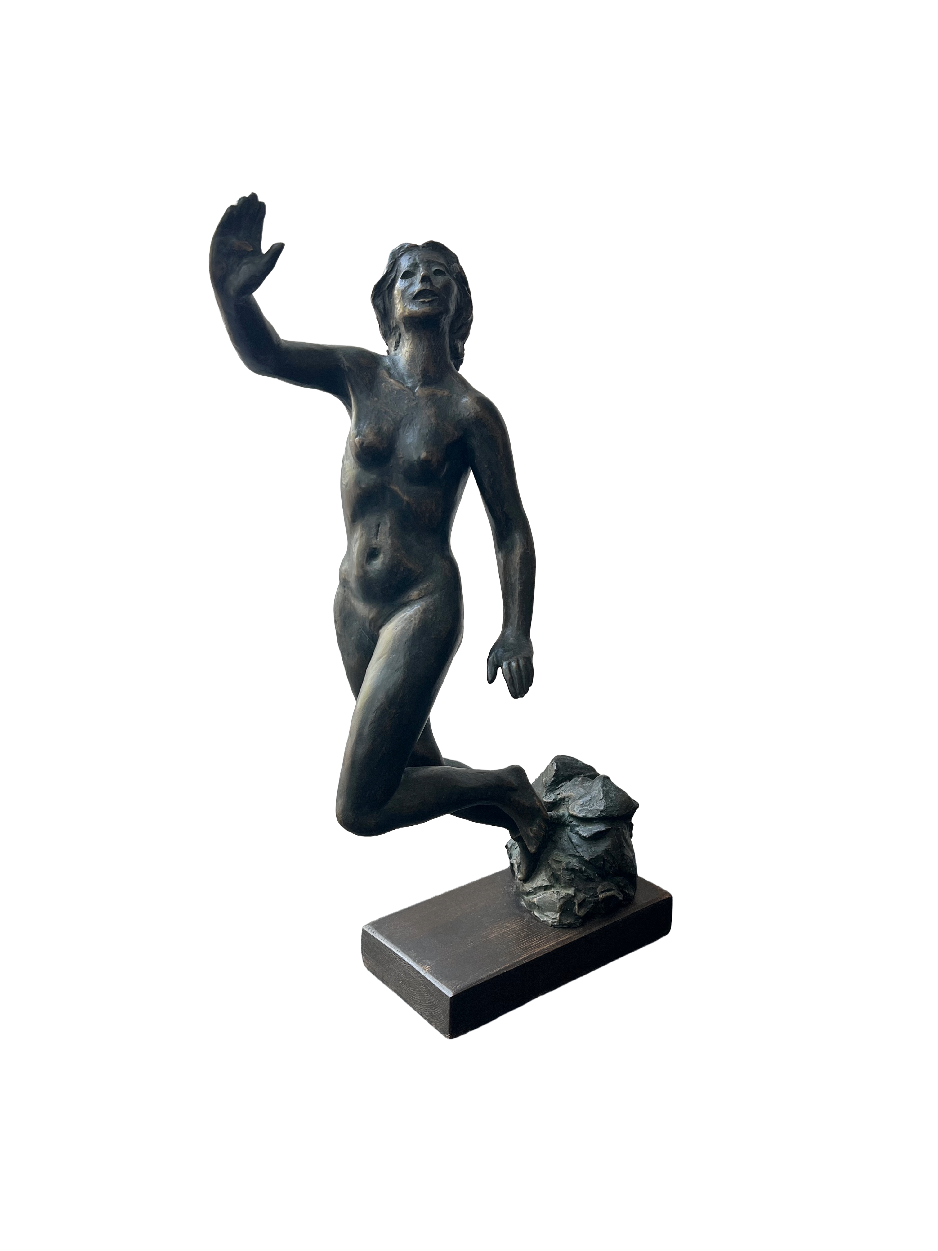 Hans Feibusch “Andromeda” Bronzed Composite Sculpture