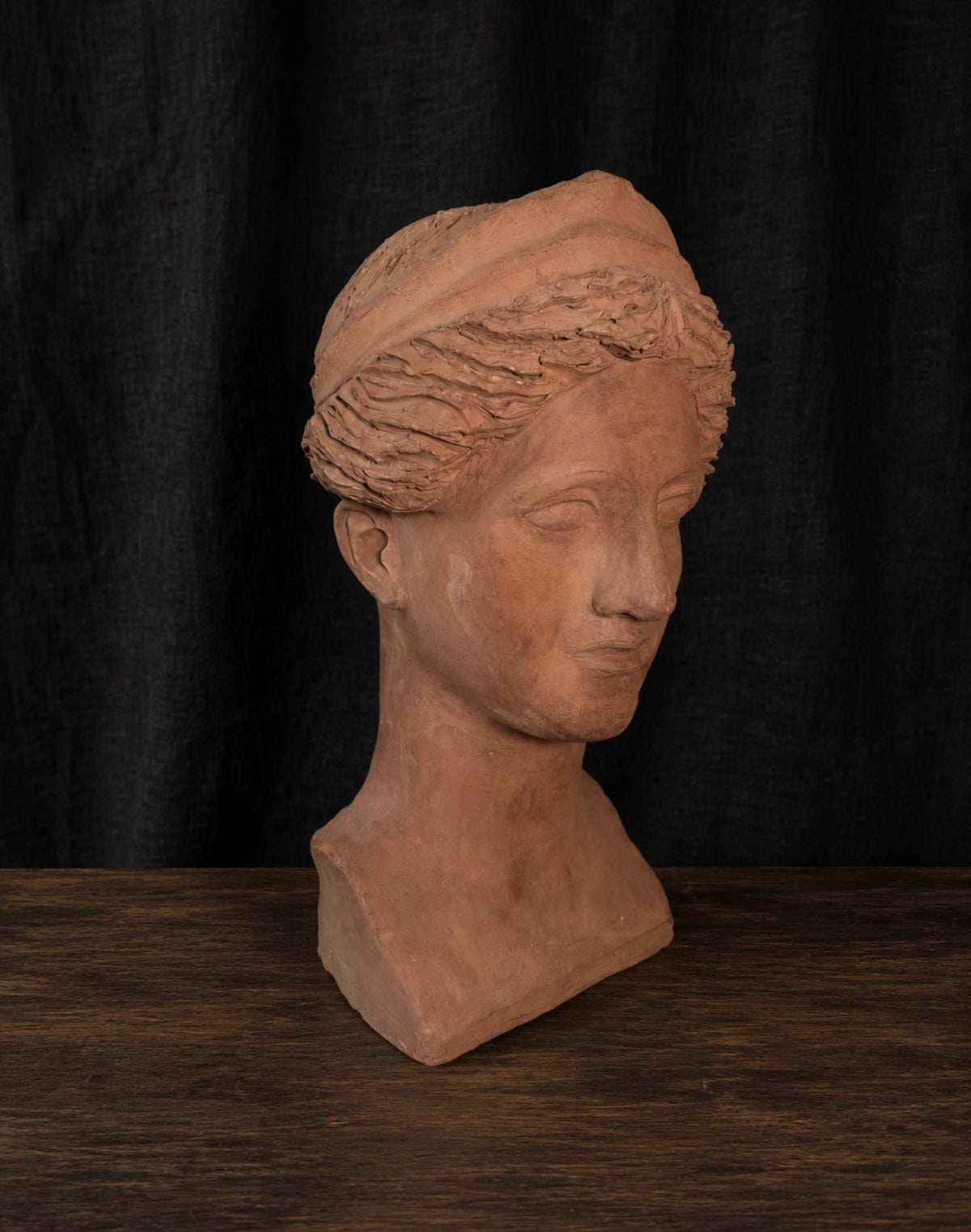 Guillaume Yvon Terracotta Head of Aphrodite