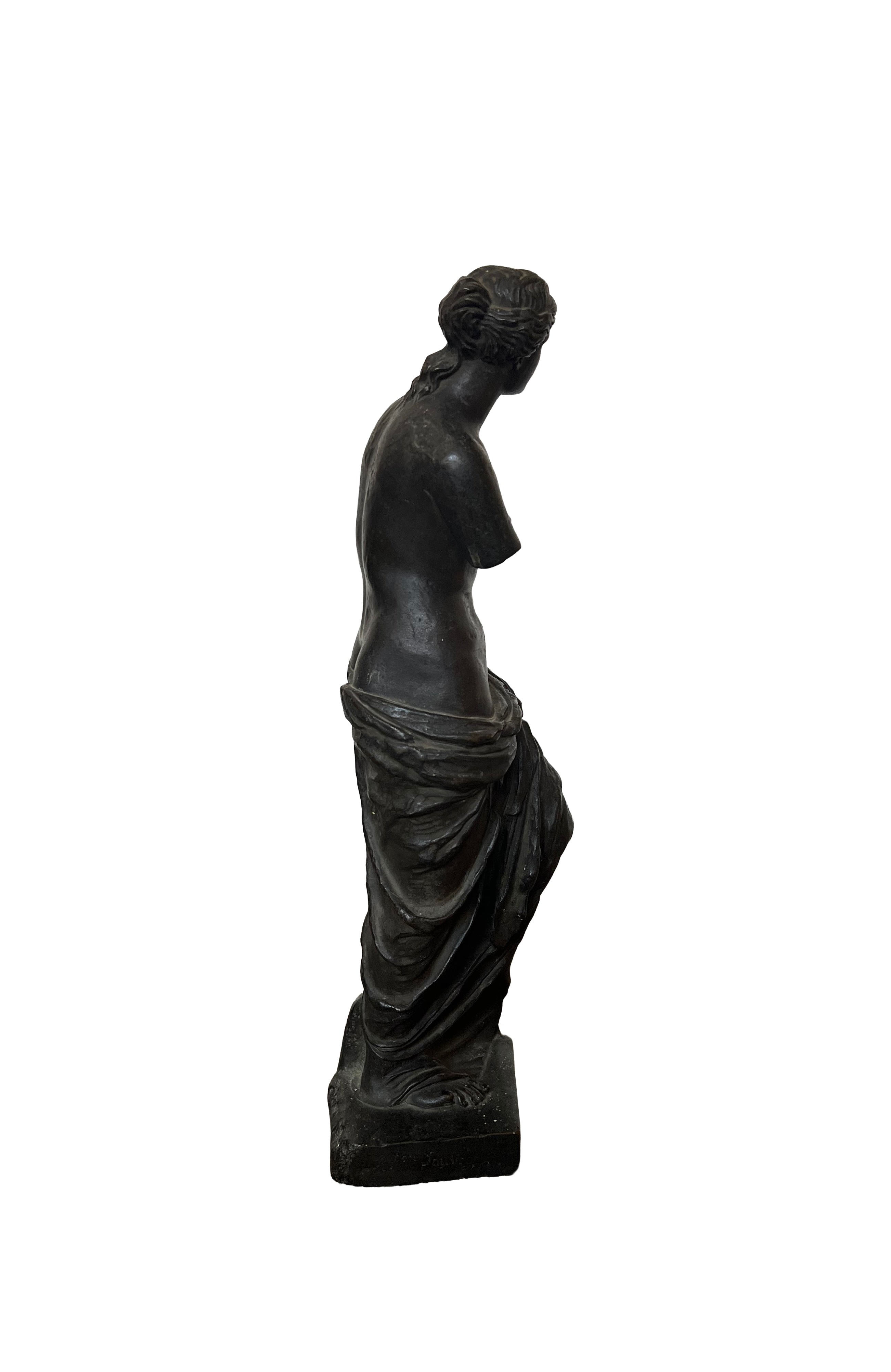 19th Century Bronze Sculpture After The Antique Of Venus De Milo